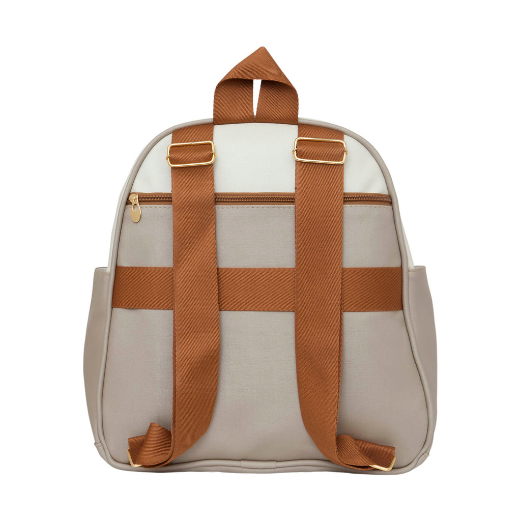 Mochila Média com Bolso Térmico Ternura Off C/ Cinza