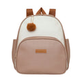 Mochila Média com Bolso Térmico Ternura Off C/ Marrom