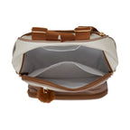 Mochila Média com Bolso Térmico Ternura Off C/ Marrom