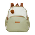 Mochila Média com Bolso Térmico Ternura Off C/ Verde