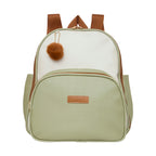 Mochila Média com Bolso Térmico Ternura Off C/ Verde