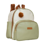 Mochila Média com Bolso Térmico Ternura Off C/ Verde