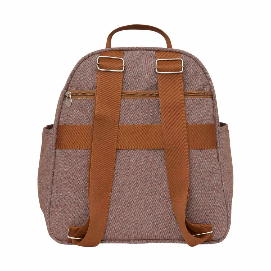 Mochila Média com Bolso Térmico Sentimento Marrom