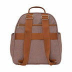 Mochila Média com Bolso Térmico Sentimento Marrom