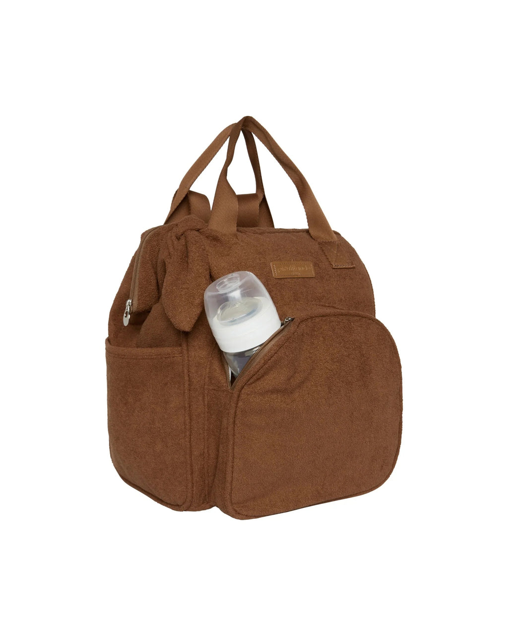 Mochila Maternidade Grande com Bolso Térmico Dengo Marrom
