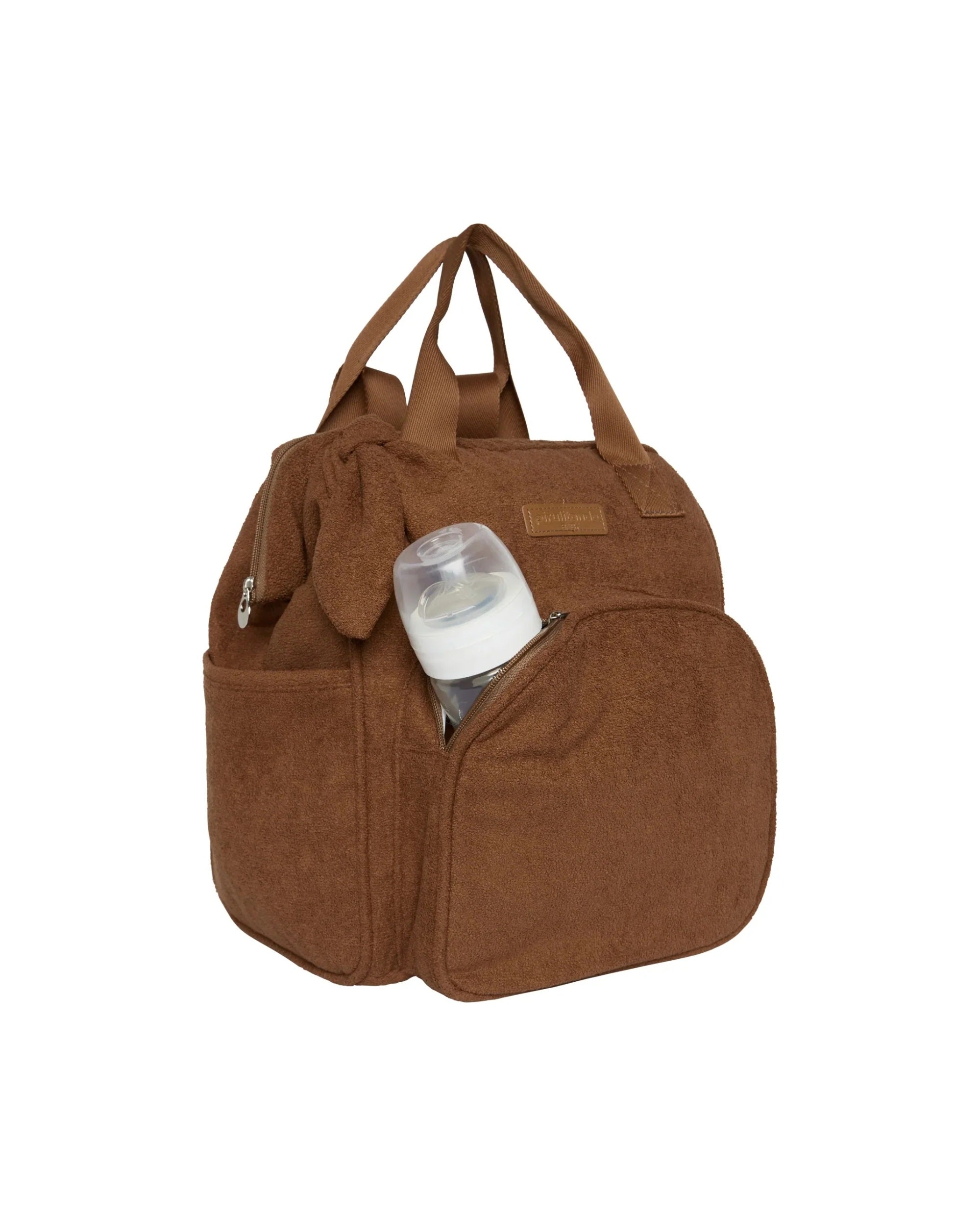 Mochila Maternidade Grande com Bolso Térmico Dengo Marrom