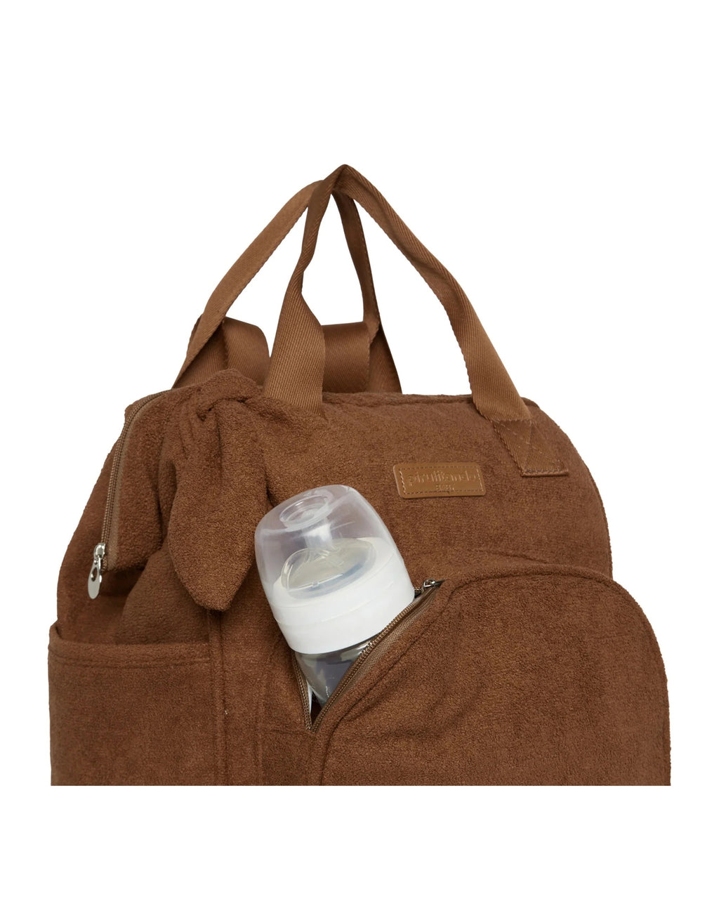 Mochila Maternidade Grande com Bolso Térmico Dengo Marrom