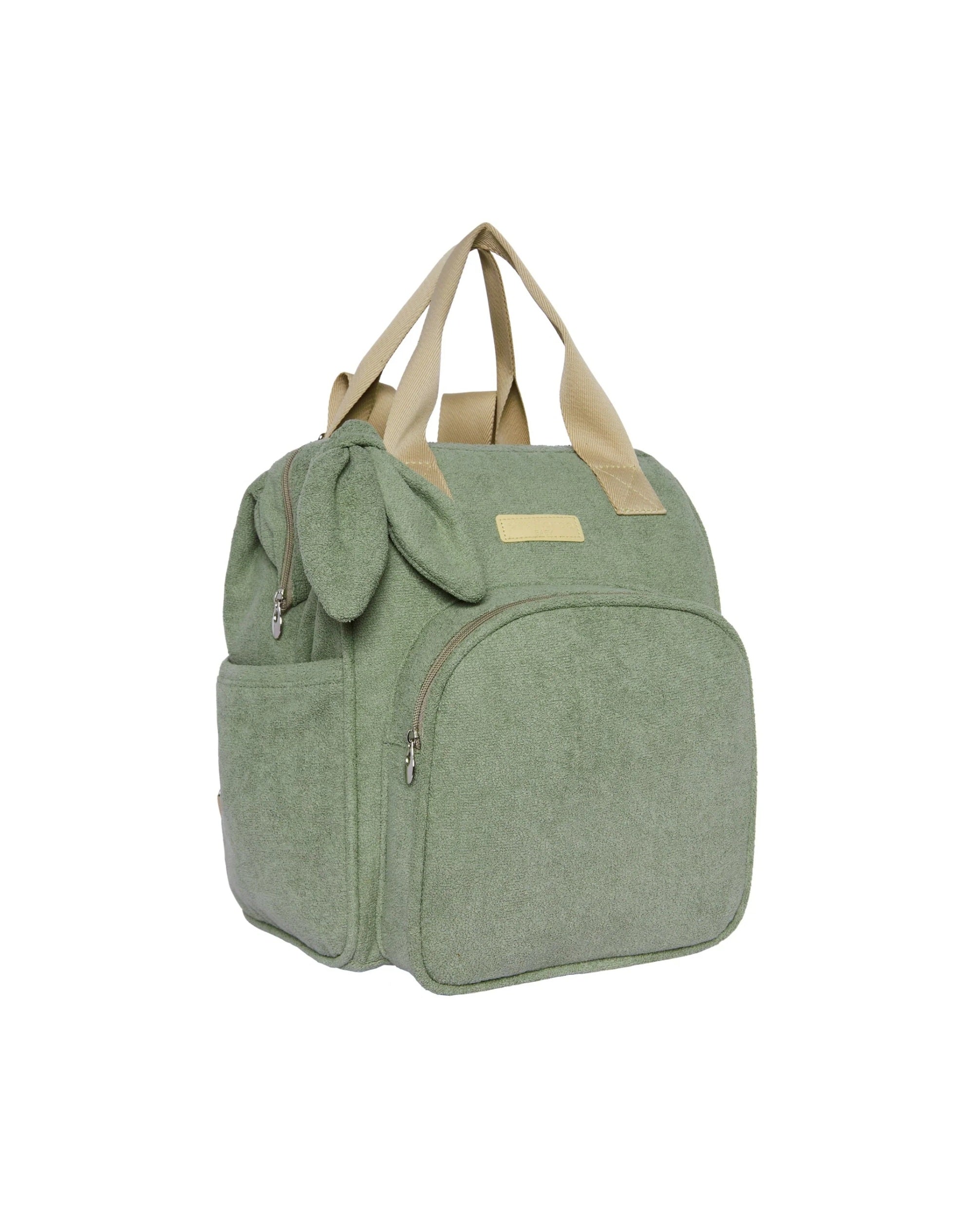 Mochila Maternidade Grande com Bolso Térmico Dengo Verde