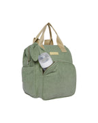 Mochila Maternidade Grande com Bolso Térmico Dengo Verde