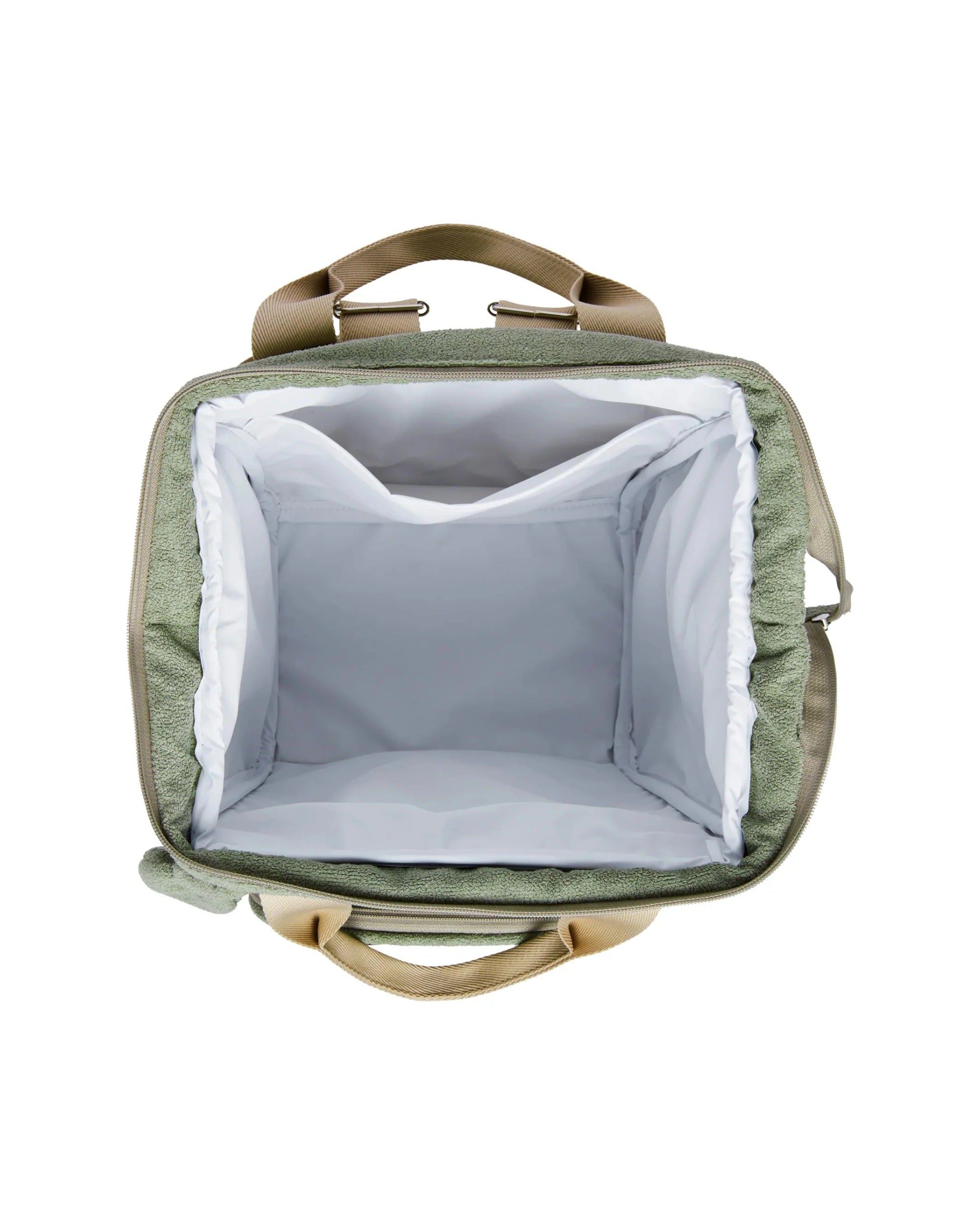 Mochila Maternidade Grande com Bolso Térmico Dengo Verde