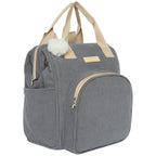 Mochila Grande Ninar Cinza — peça do kit