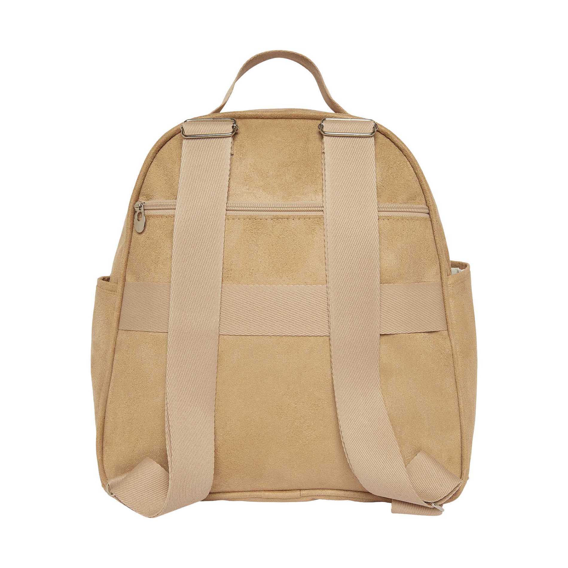Mochila Média com Bolso Térmico Carrossel - Marfim
