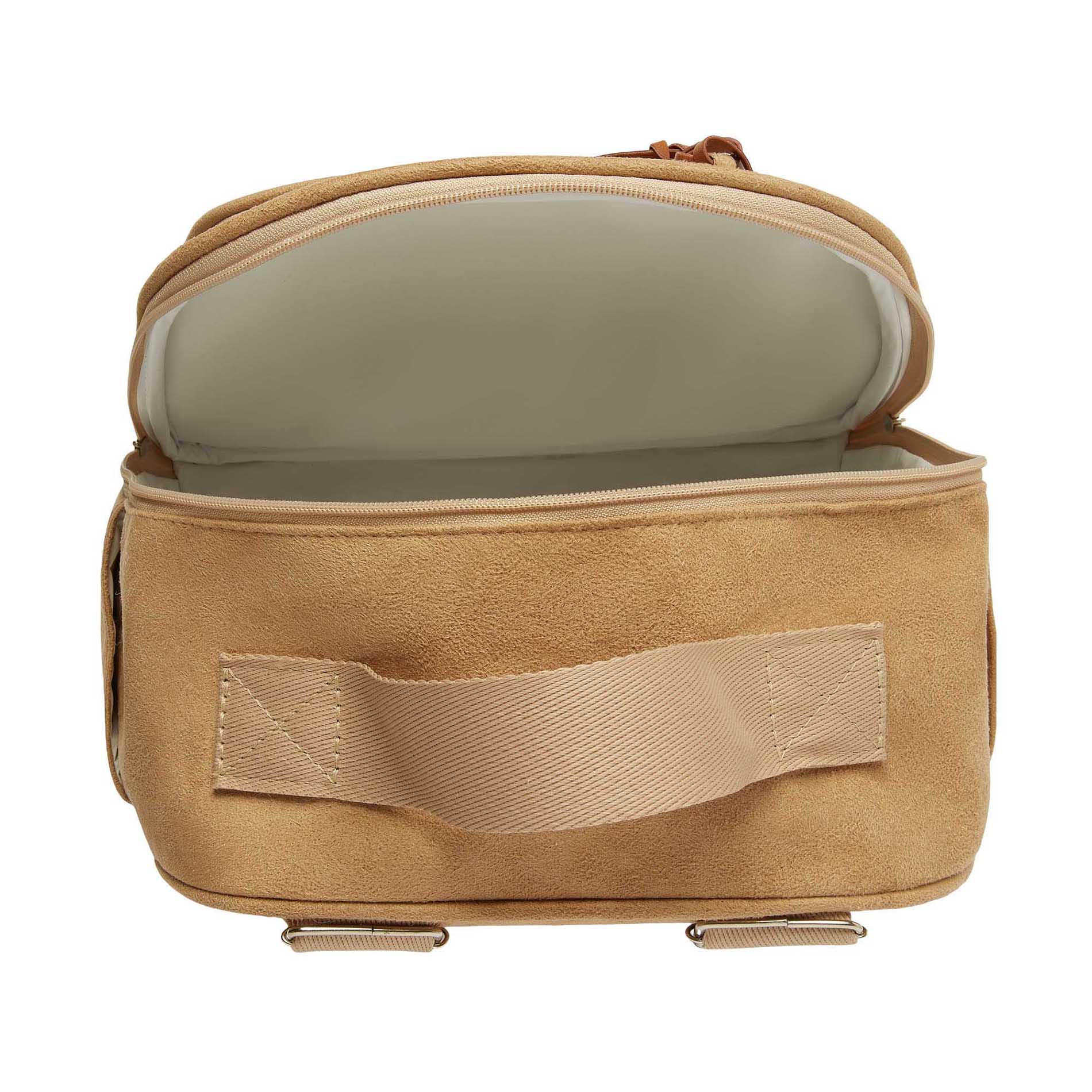 Mochila Média com Bolso Térmico Carrossel - Marfim
