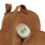 Mochila Média com Bolso Térmico Carrossel - Marrom