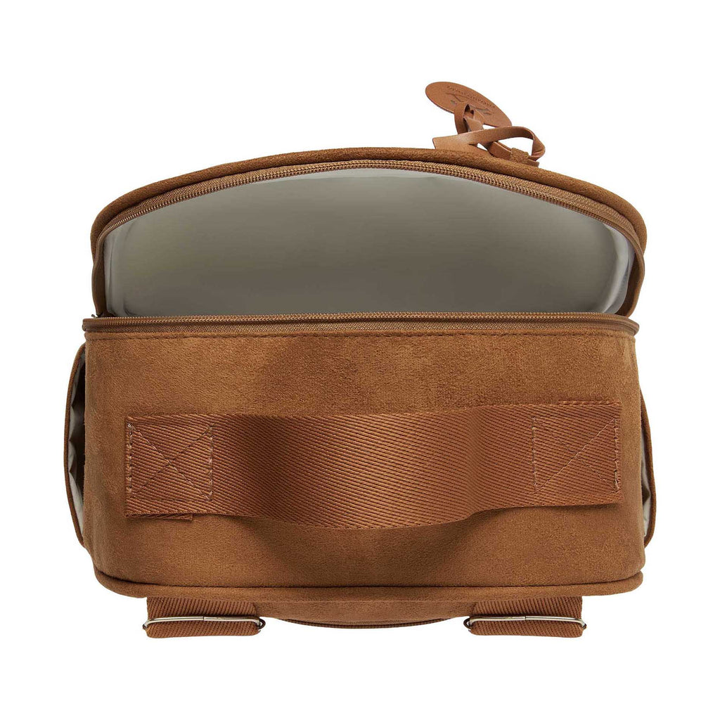 Mochila Média com Bolso Térmico Carrossel - Marrom
