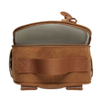 Mochila Média com Bolso Térmico Carrossel - Marrom