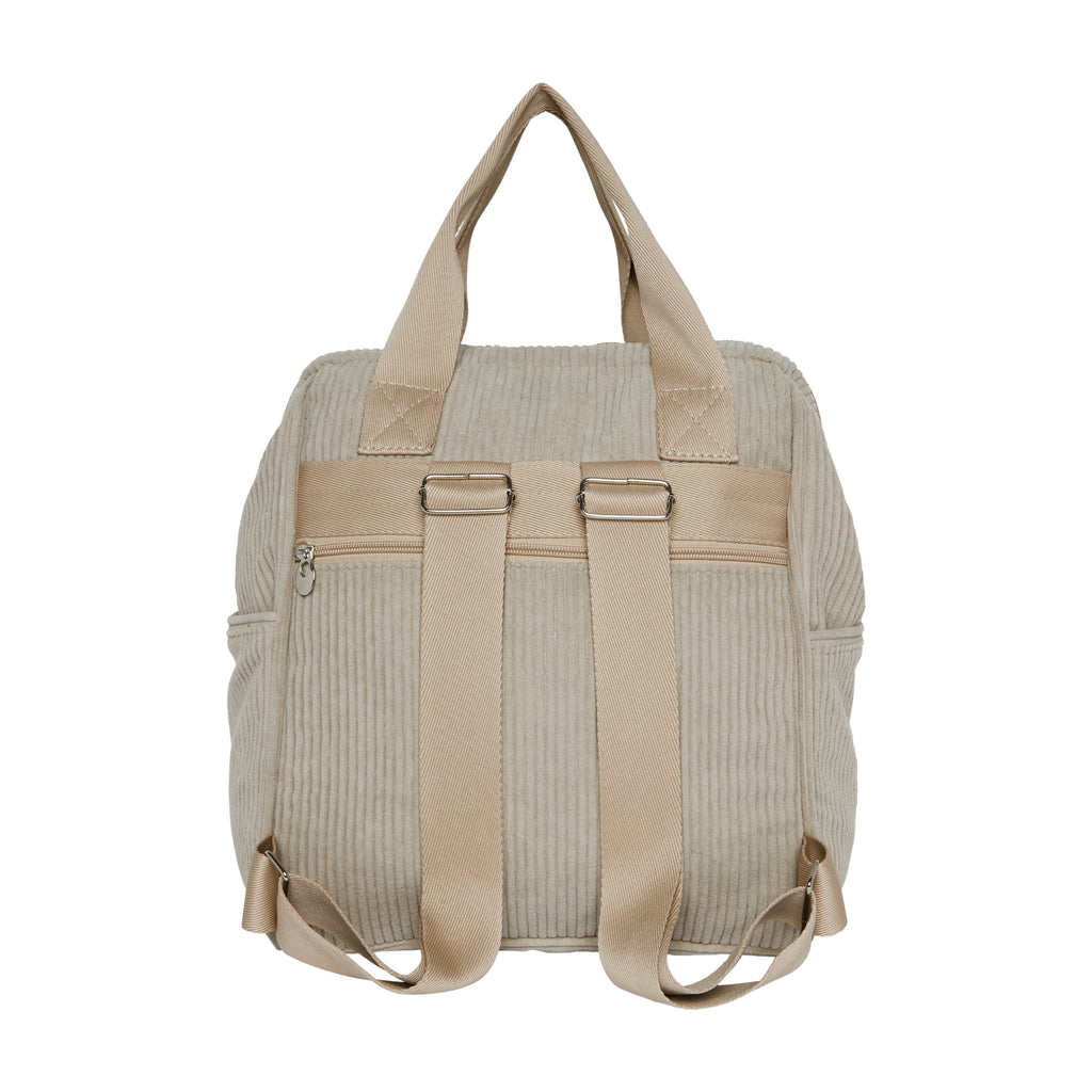 Mochila Maternidade Grande com Bolso Térmico Ninar Nude