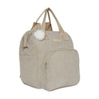 Mochila Maternidade Grande com Bolso Térmico Ninar Nude