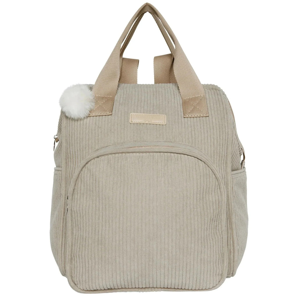 Mochila Maternidade Grande com Bolso Térmico Ninar Nude