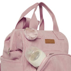 Mochila com Bolso Térmico Ninar - Rosê