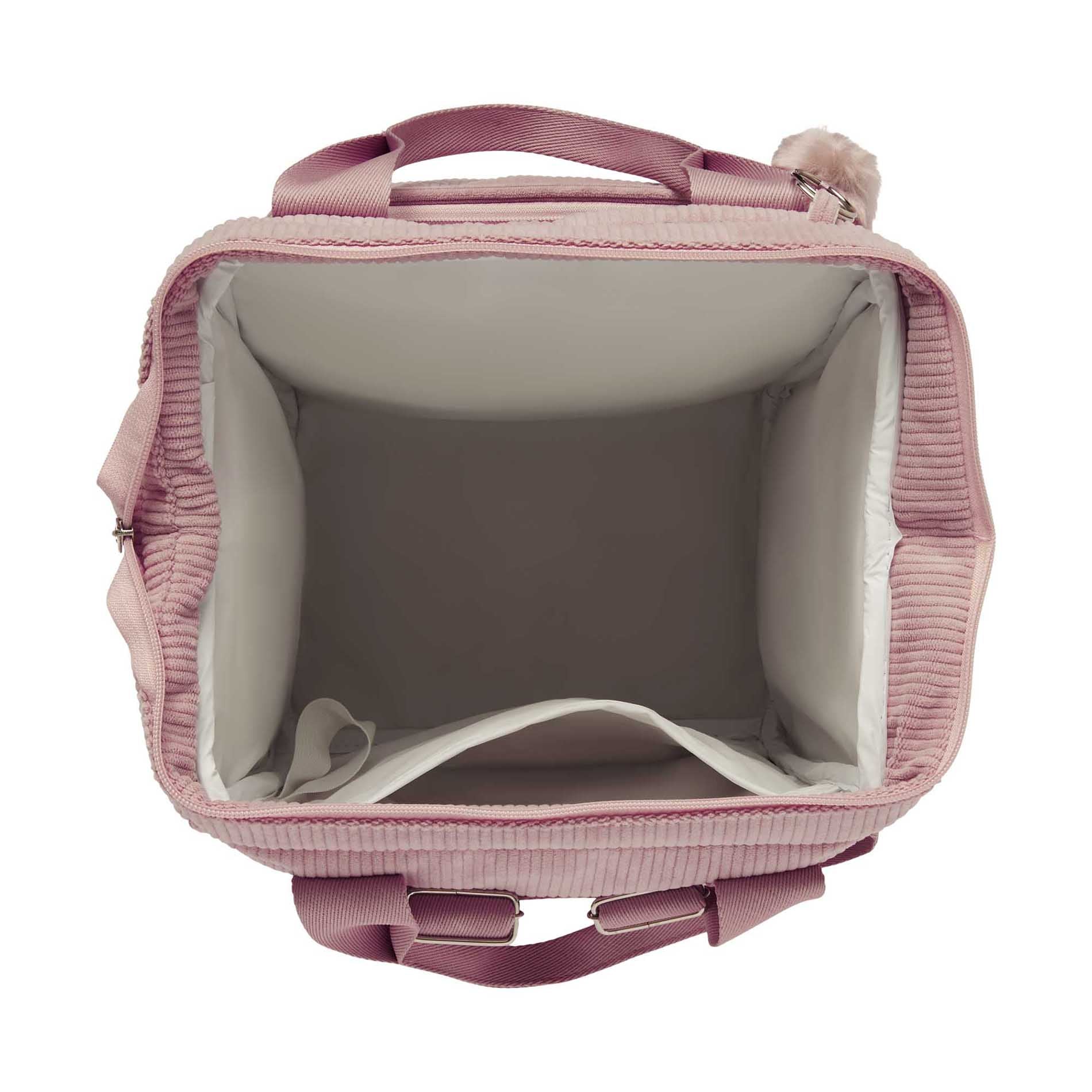 Mochila com Bolso Térmico Ninar - Rosê