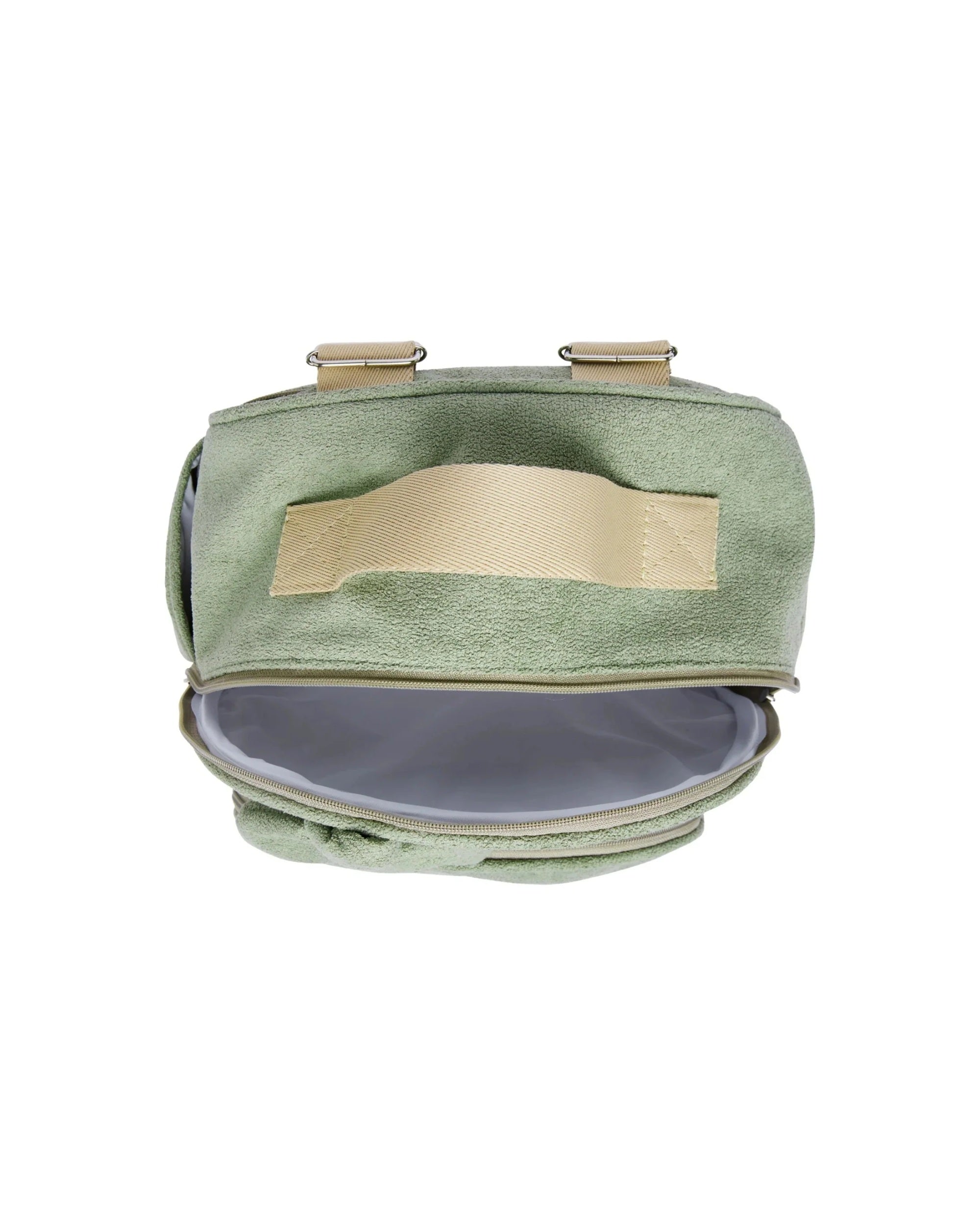 Mochila Maternidade de Passeio com Bolso Térmico Dengo Verde