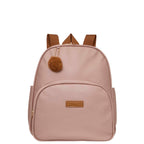 Mochila Maternidade de Passeio com Bolso Térmico Amor de Mãe Rosê