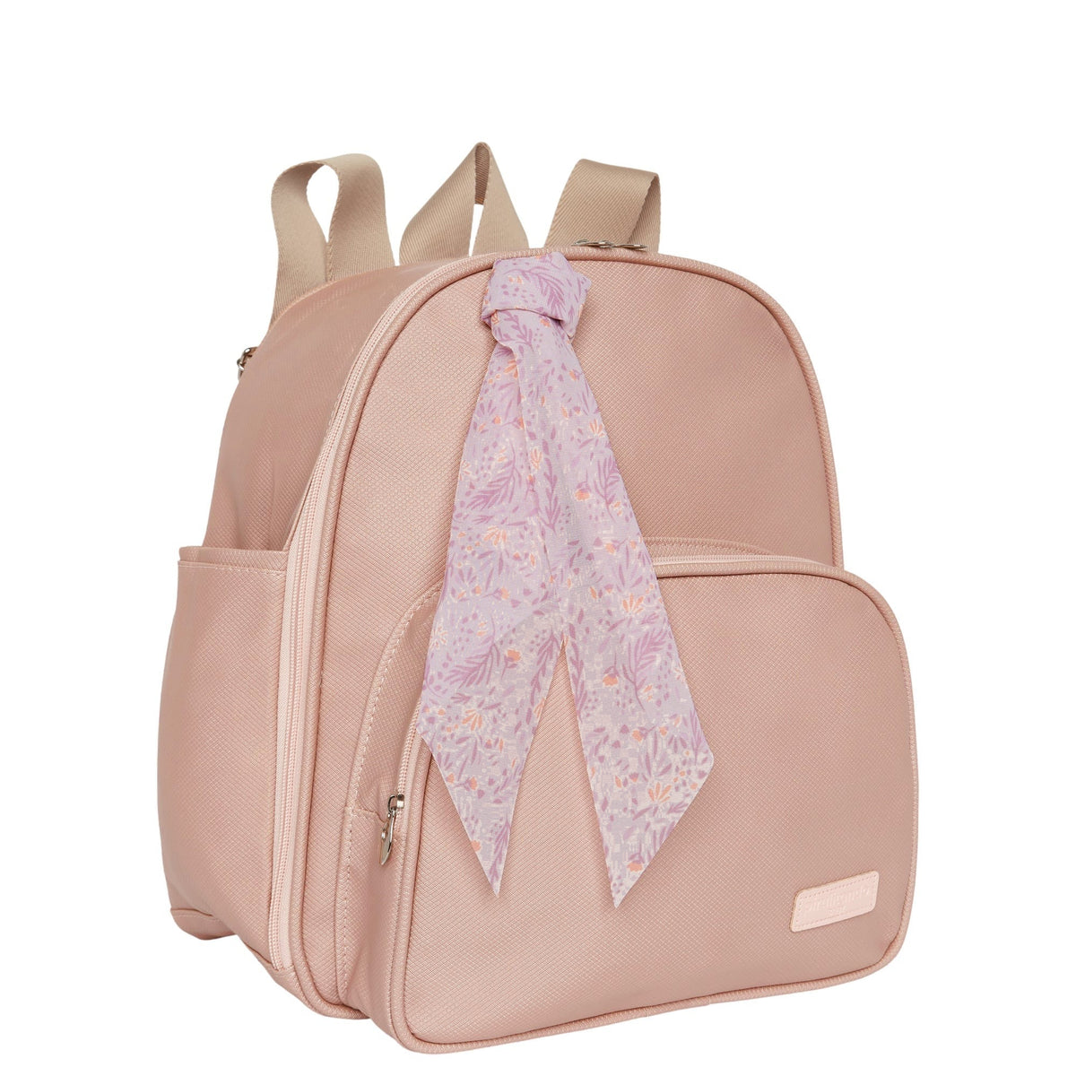 Mochila Maternidade de Passeio com Bolso Térmico Encanto Rosê