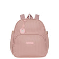 Mochila Maternidade de Passeio com Bolso Térmico Refúgio Rosê