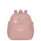 Mochila Maternidade de Passeio com Bolso Térmico Refúgio Rosê