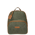 Mochila Maternidade de Passeio com Bolso Térmico Teddy Verde
