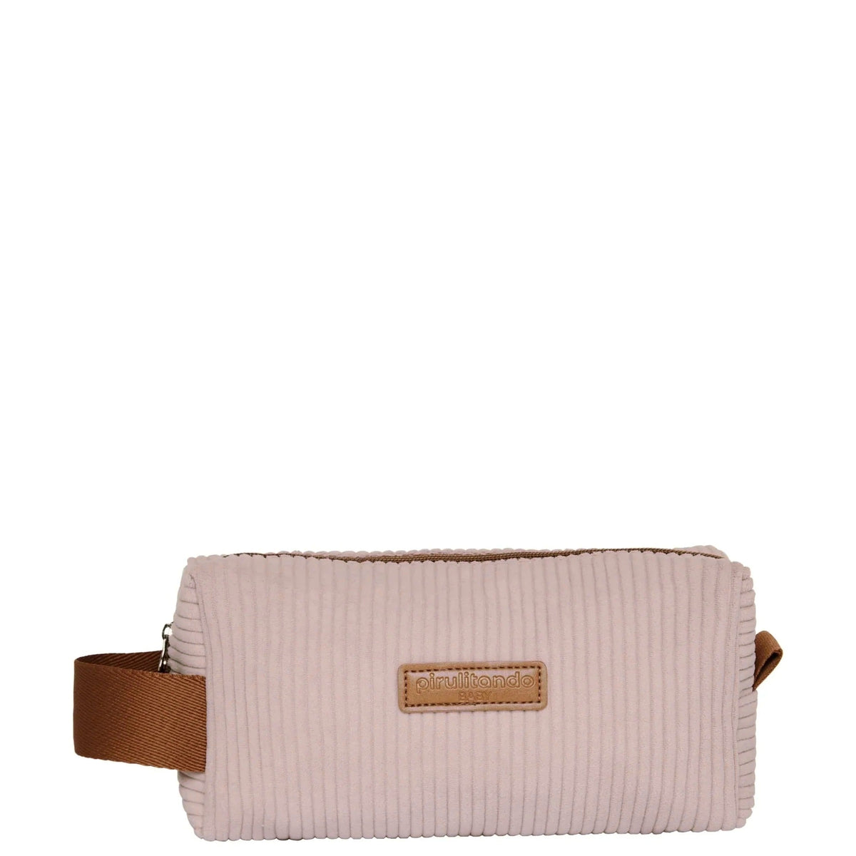 Nécessaire Teddy Rosa com Marrom — peça do kit