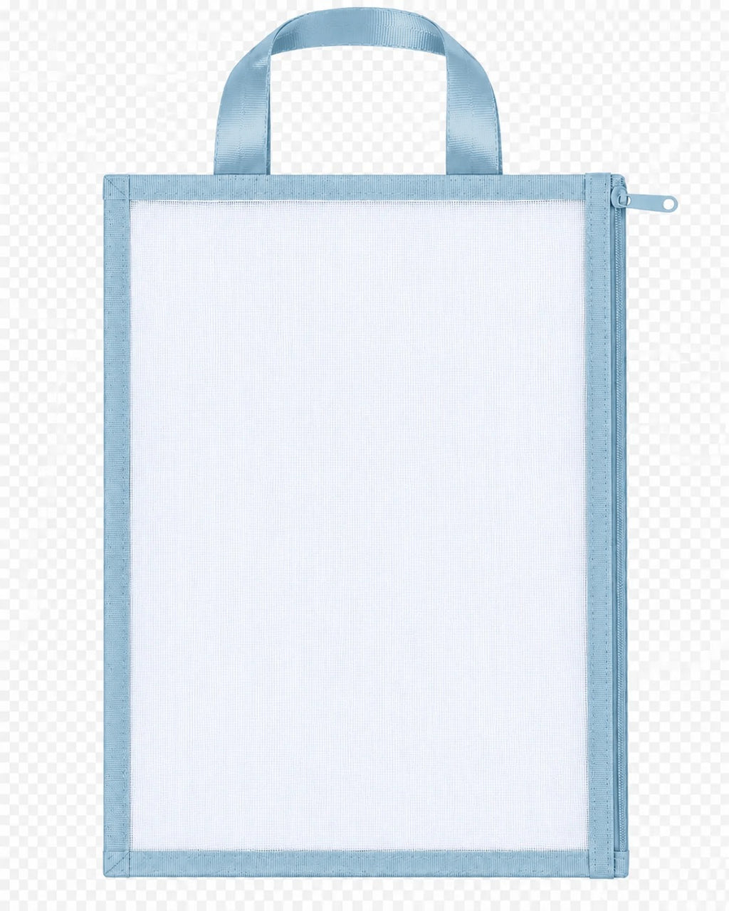 Organizador Maternidade em Tela Transparente Essencial Azul – unidade