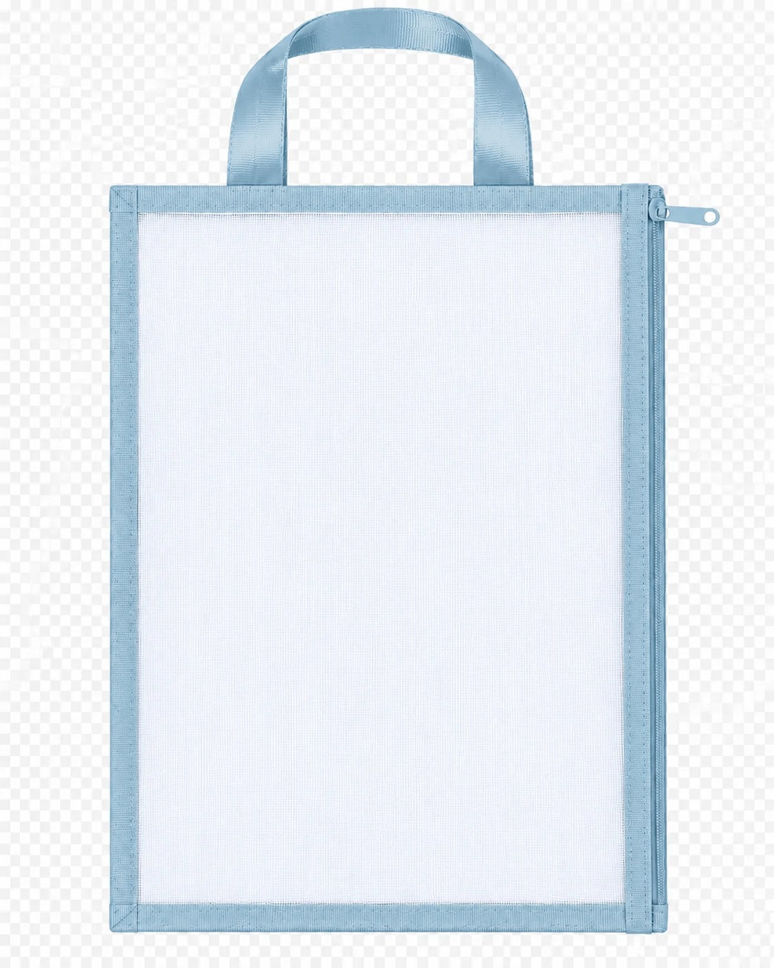 Organizador Maternidade em Tela Transparente Essencial Azul – unidade