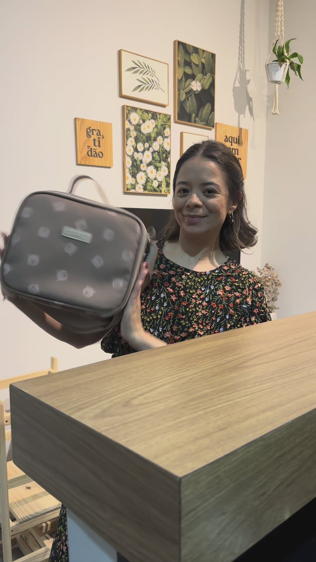 Frasqueira Maternidade / Bolsa  Térmica Brincar Caramelo