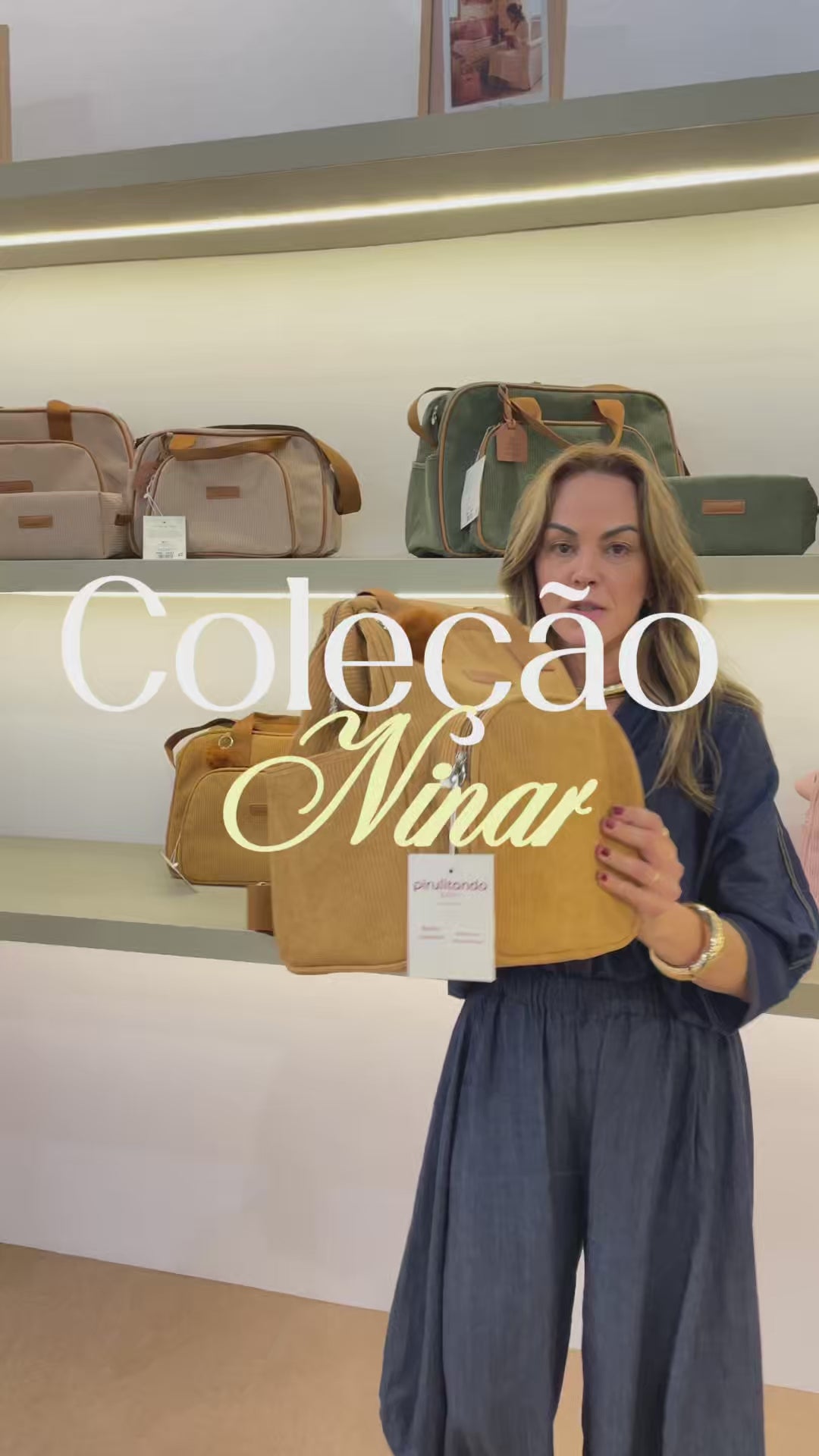 Mochila Maternidade Grande- Com Bolso Termico- Ninar  Rosê
