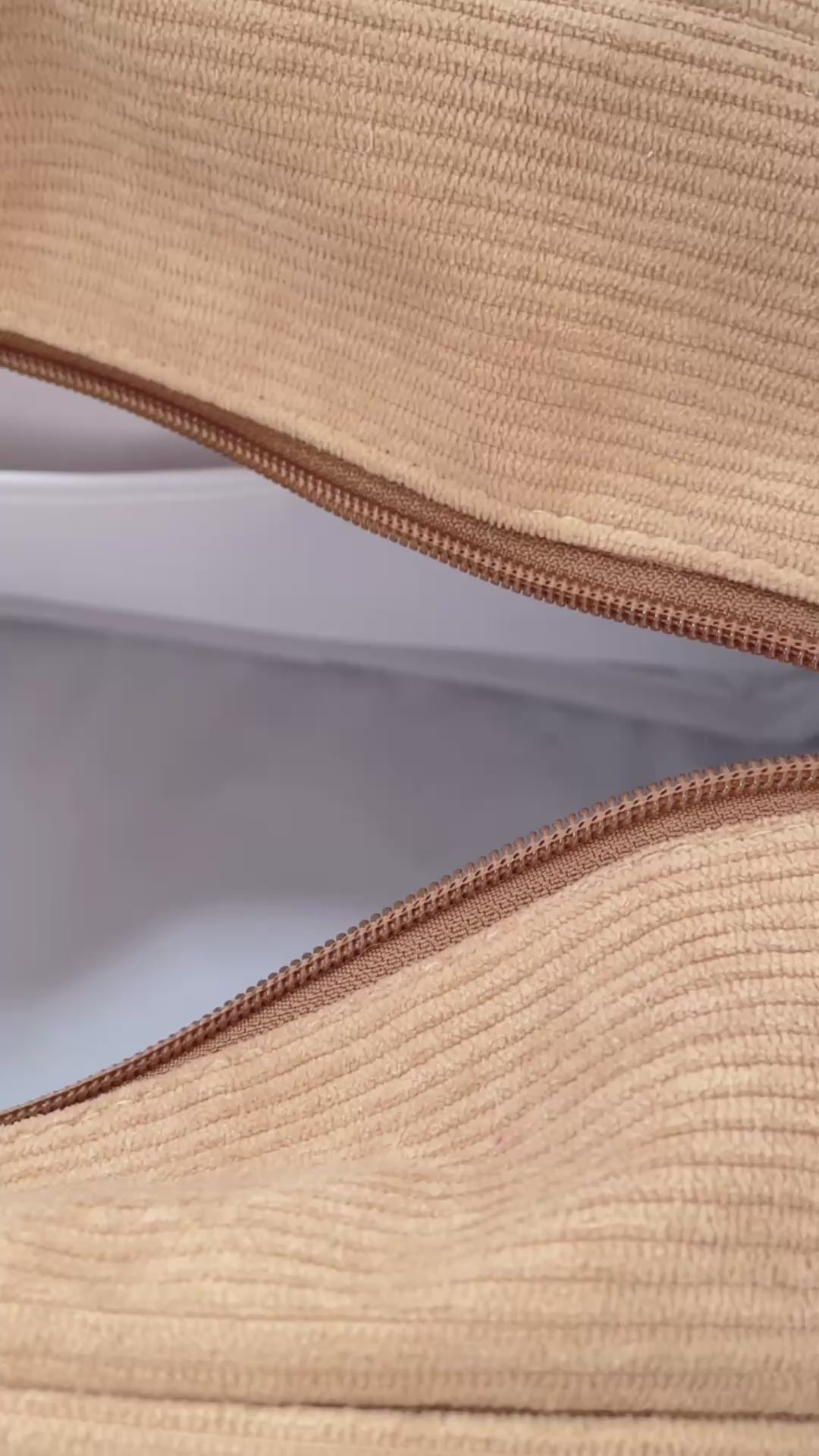 Bolsa Maternidade Grande Ninar Bege com Marrom