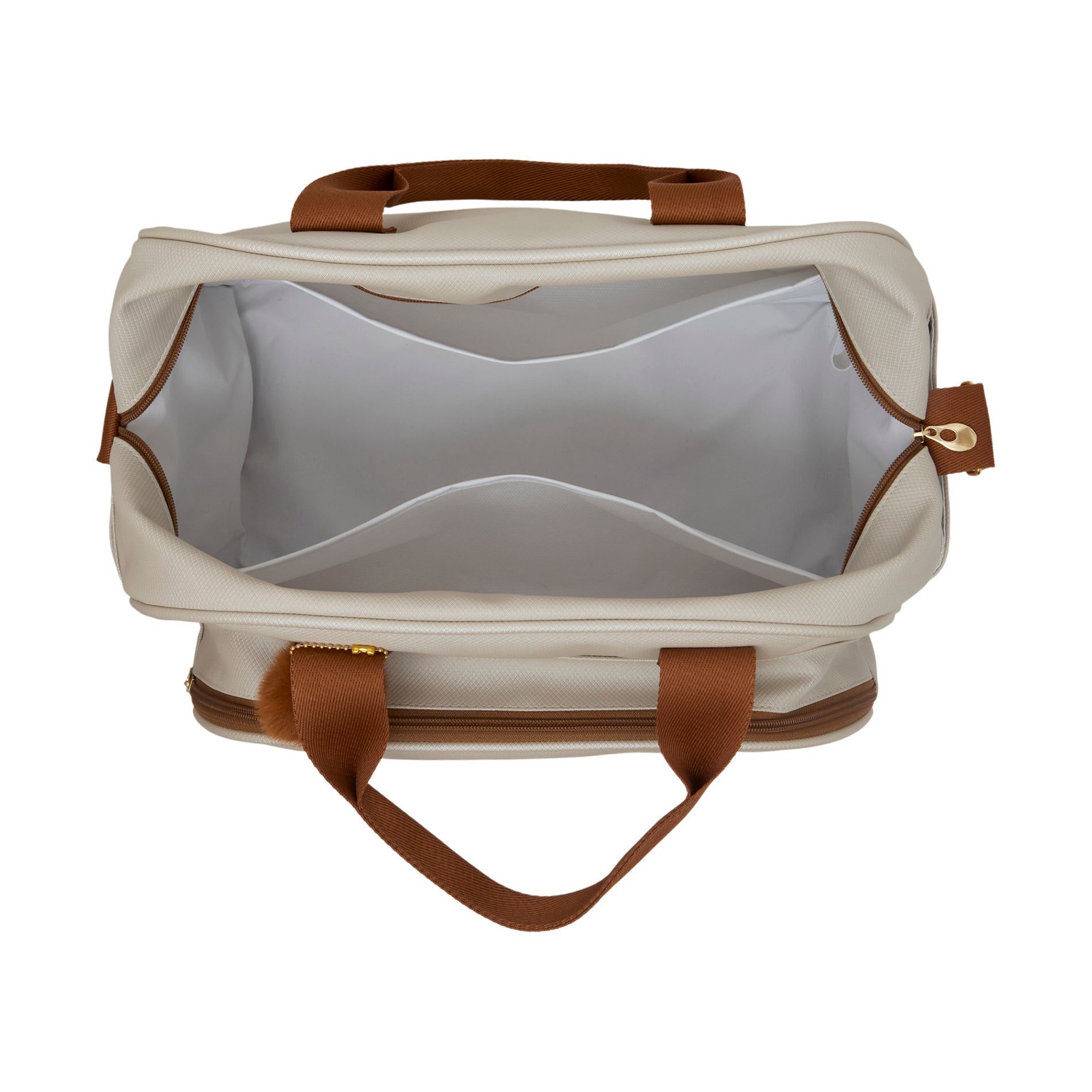 Bolsa Maternidade Grande  Amor de Mãe Off White